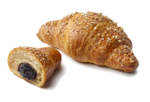 Cornetto 3 grani farri/mora vegan prel. – PZ. 48