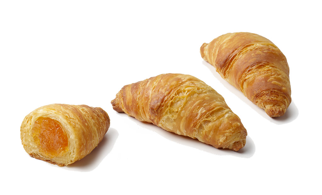Cornettino mignon dritto albicocca decor. prel. – KG. 3