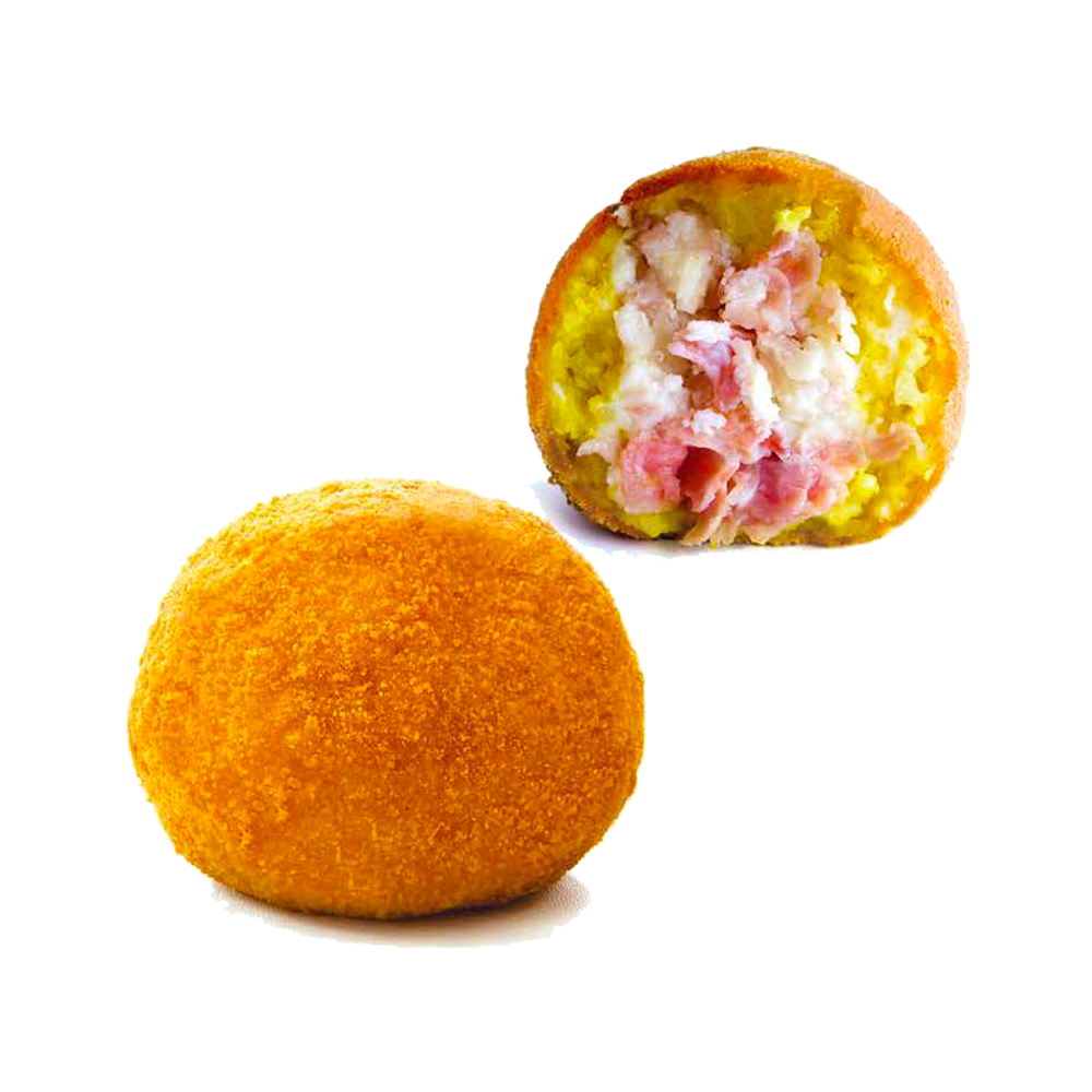 Arancino prosciutto e formaggio fritto – PZ 20