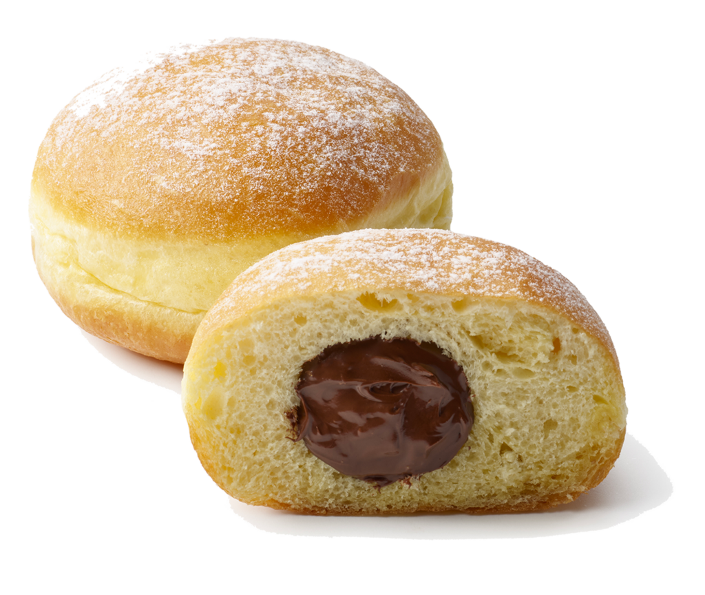 Krapfen burro gianduia vassoio – PZ. 48