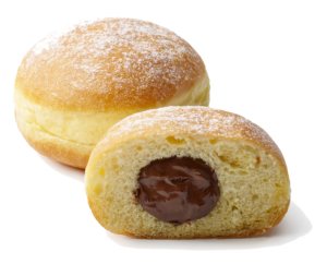 Krapfen burro gianduia vassoio – PZ. 48