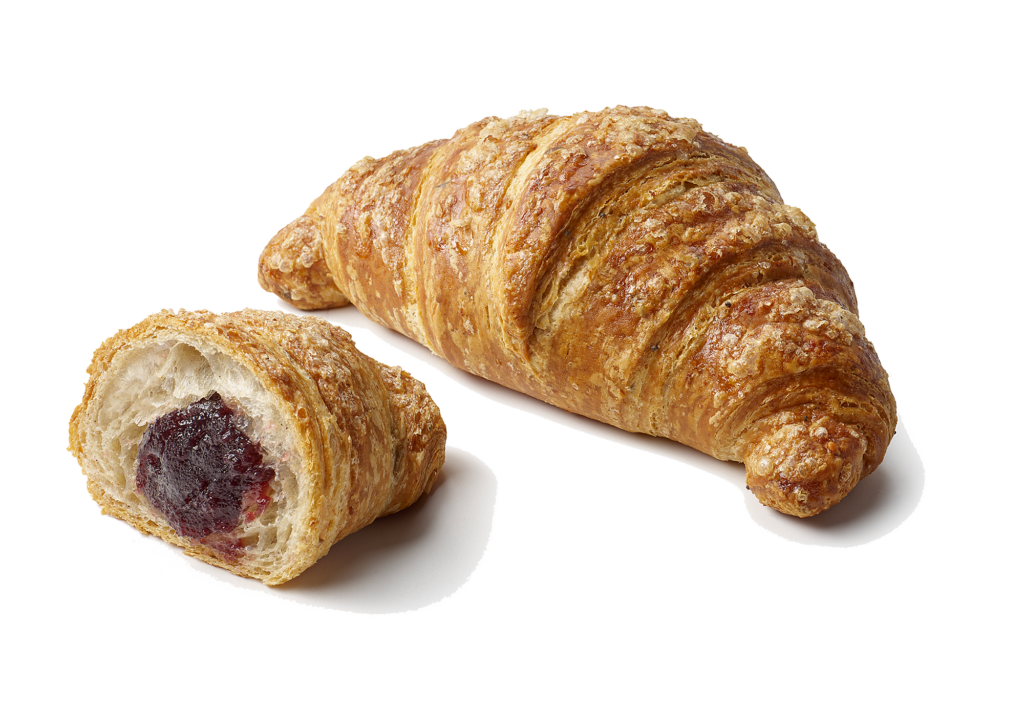 Cornetto multicer. curvo frutti di bosco c/zucc. canna – PZ. 48