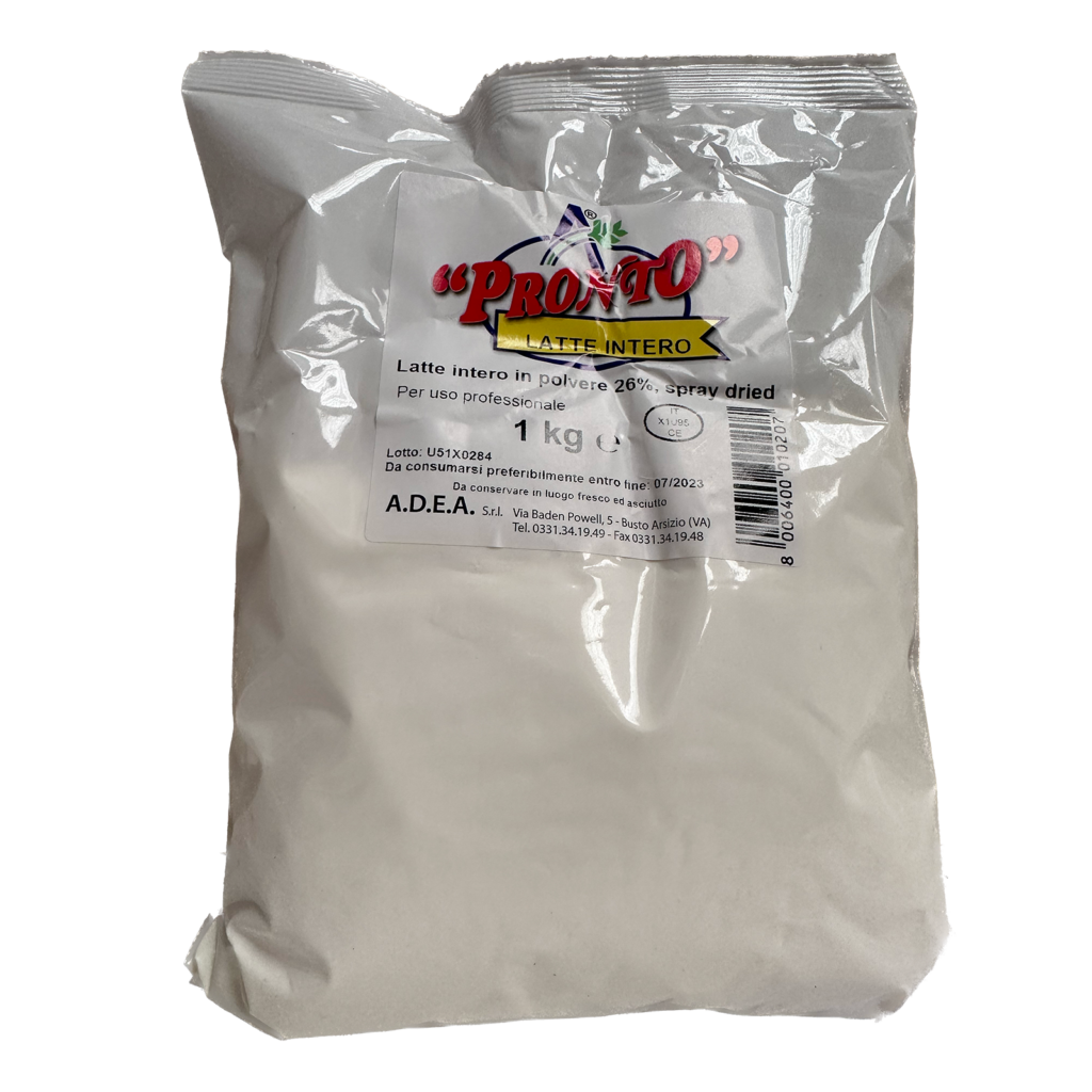 Latte in polvere intero istantaneo 26% KG.1