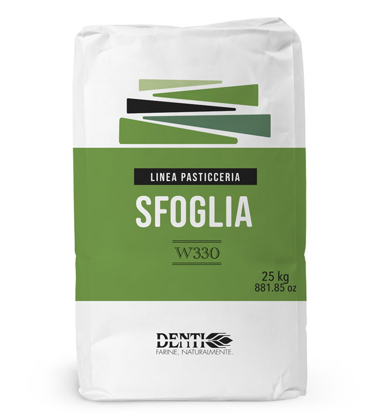 Farina sfoglia pasticceria (denti) – KG. 25