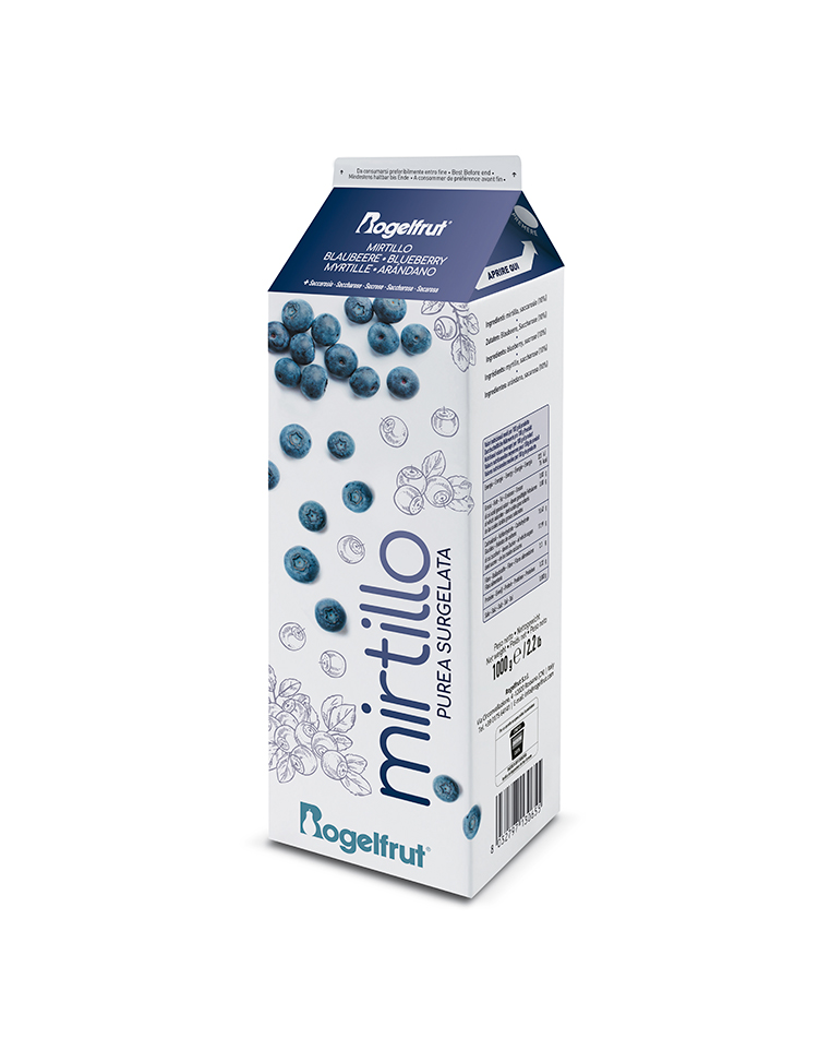 Purea mirtillo rogelfruit – KG. 1